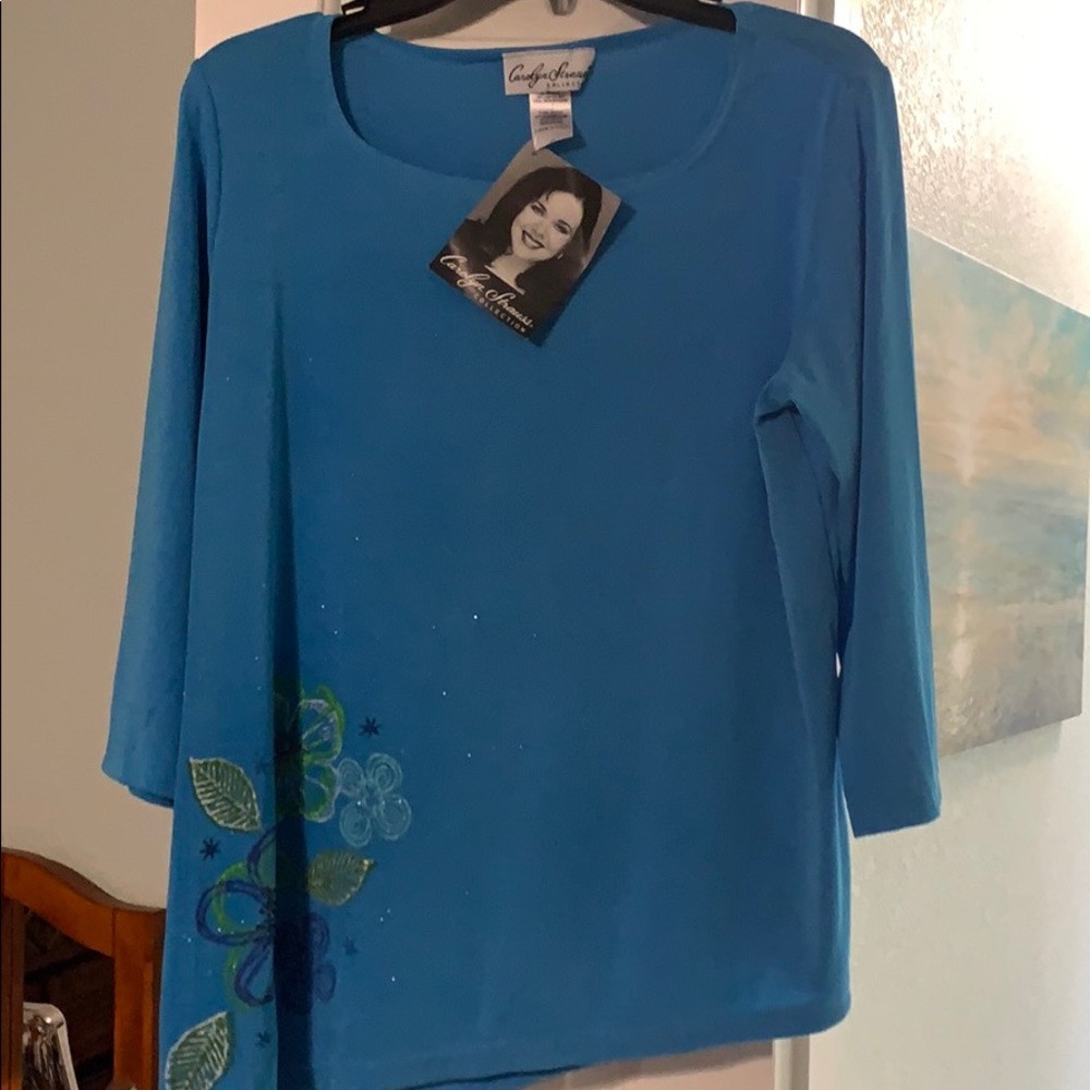 Carolyn Strauss decorative top - size medium
